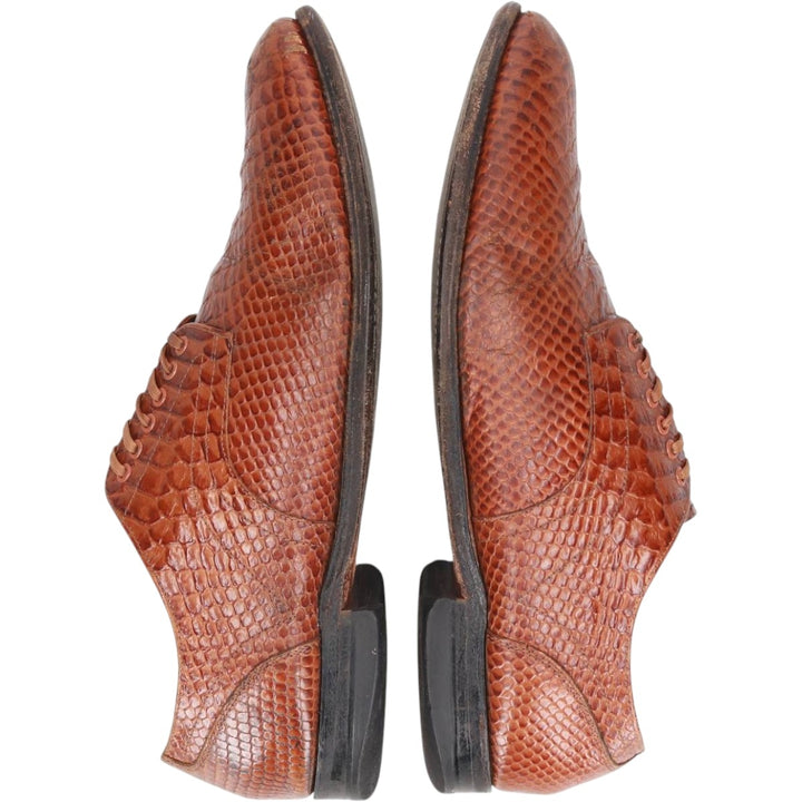 Stacy Adams plain toe shoes, size 10D Men's 28.0cm genuine leather brown type Vintage Second Hand