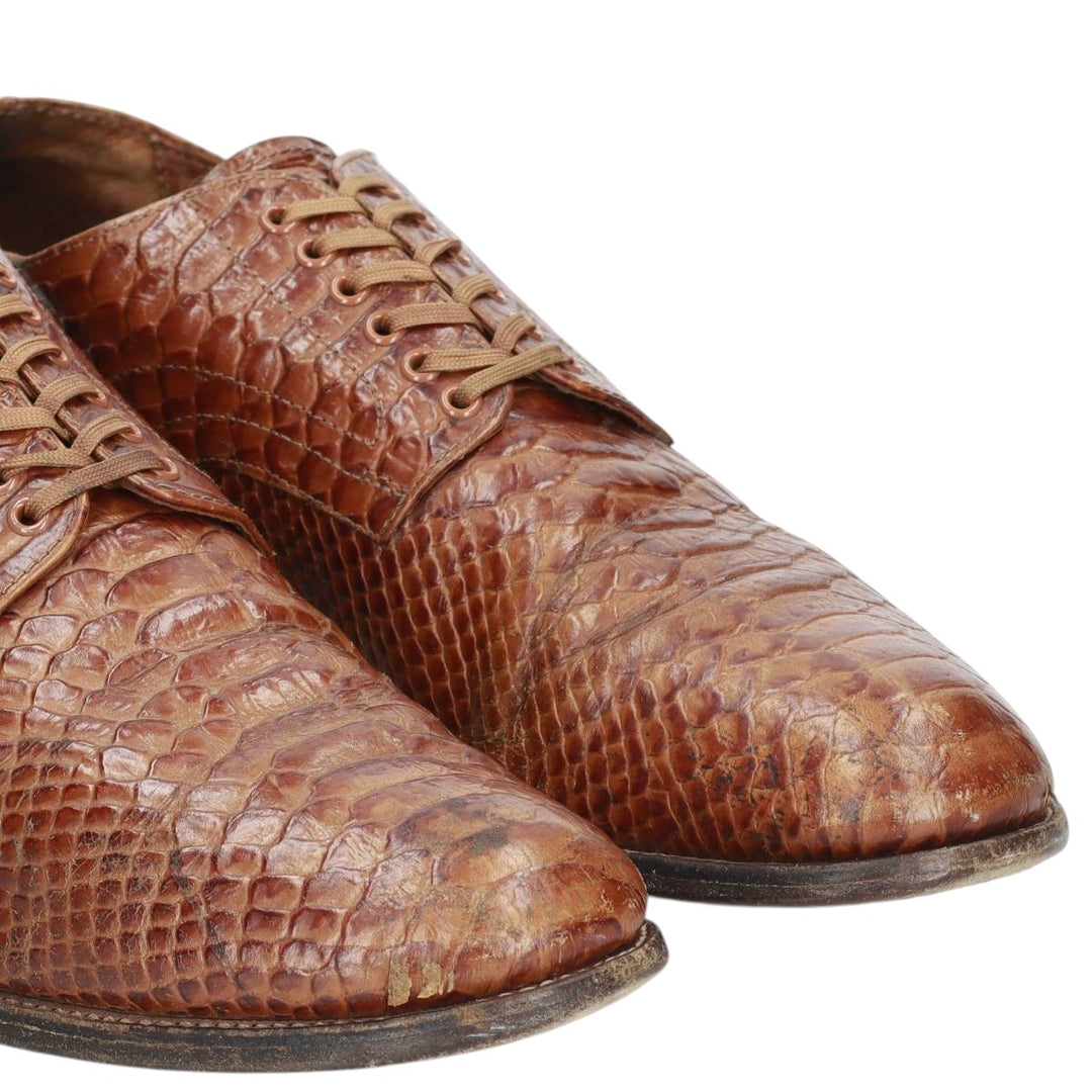 Stacy Adams plain toe shoes, size 10D Men's 28.0cm genuine leather brown type Vintage Second Hand