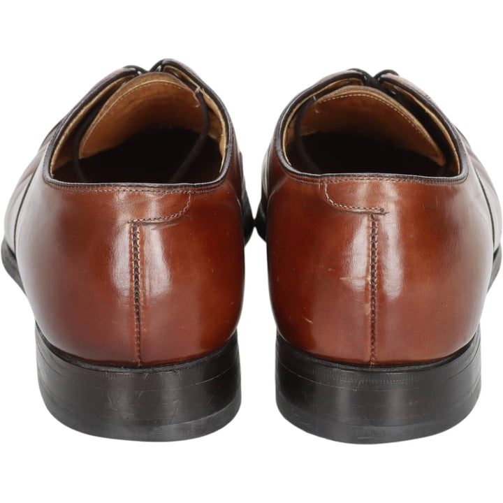 Johnston & Murphy OPTIMA Plain Straight Tip Shoes, Made in USA, Size 7 1/2D Men's 25.5cm unclear brown type Vintage Second Hand
