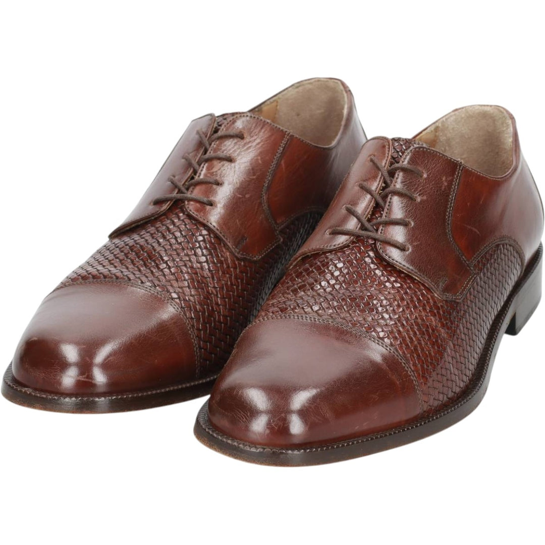 Bostonian FLORENTINE Straight-tip shoes, made in Italy. Men's 27.0cm genuine leather brown type Vintage Second Hand