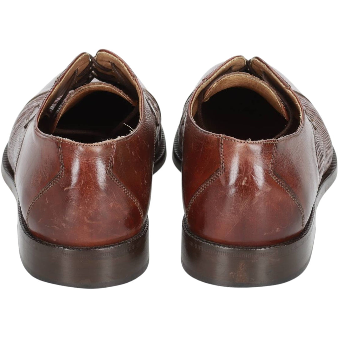 Bostonian FLORENTINE Straight-tip shoes, made in Italy. Men's 27.0cm genuine leather brown type Vintage Second Hand