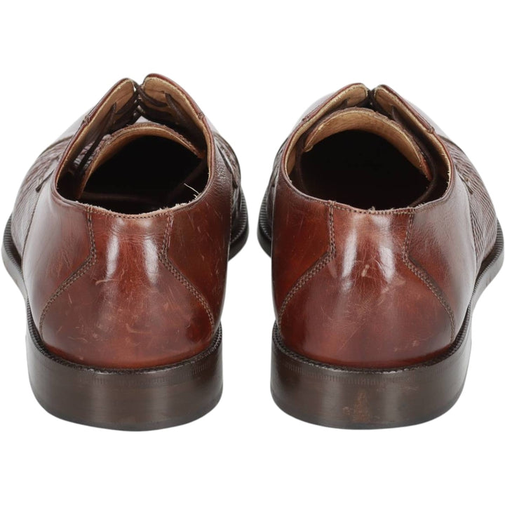 Bostonian FLORENTINE Straight-tip shoes, made in Italy. Men's 27.0cm genuine leather brown type Vintage Second Hand