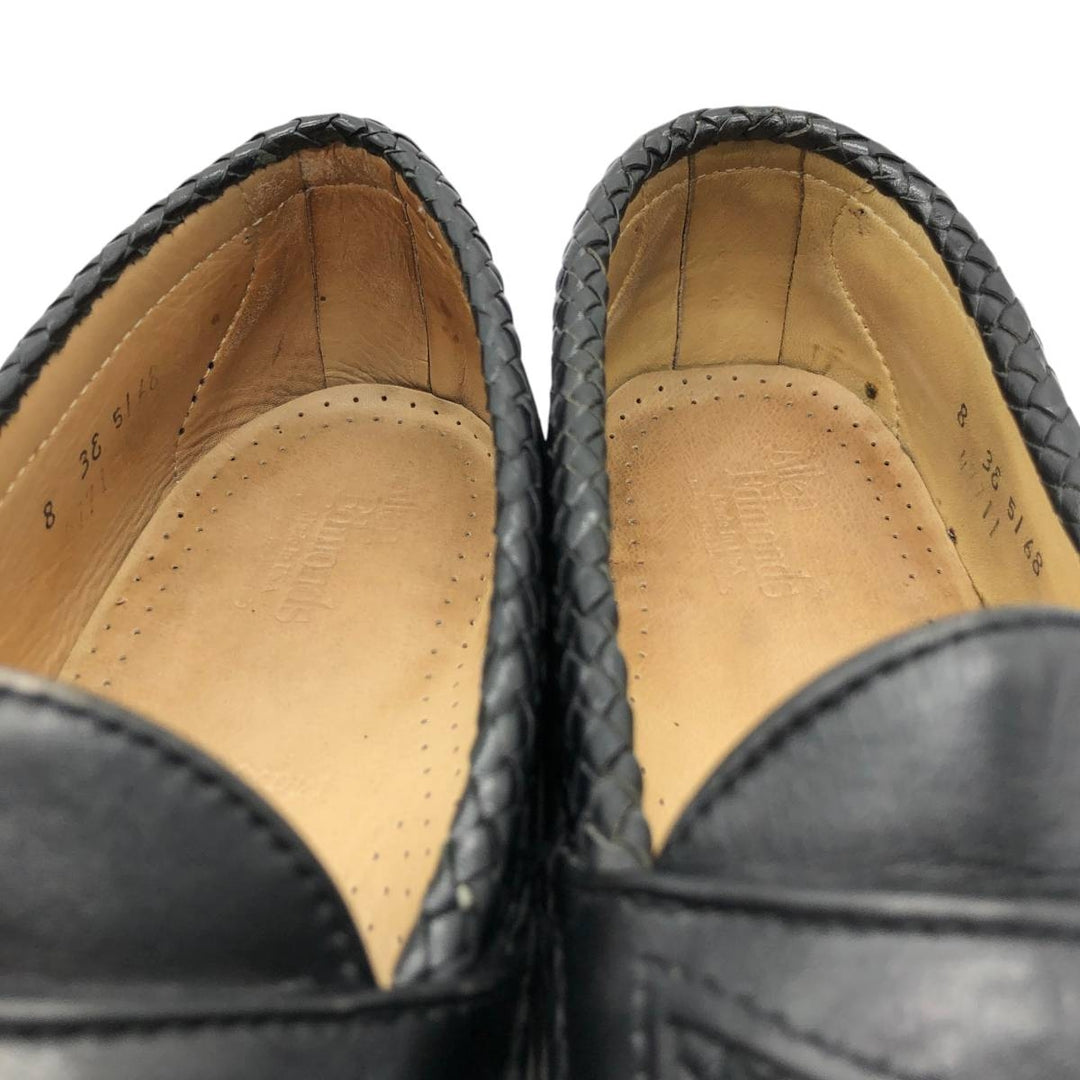 80s-90s Allen Edmonds Maxfield Tassel Loafers, Made in USA, Size 8 (3E), Men's equivalent to 10.2" (Vintage) /saa016035 Men's 26.0cm unclear black type Vintage Second Hand