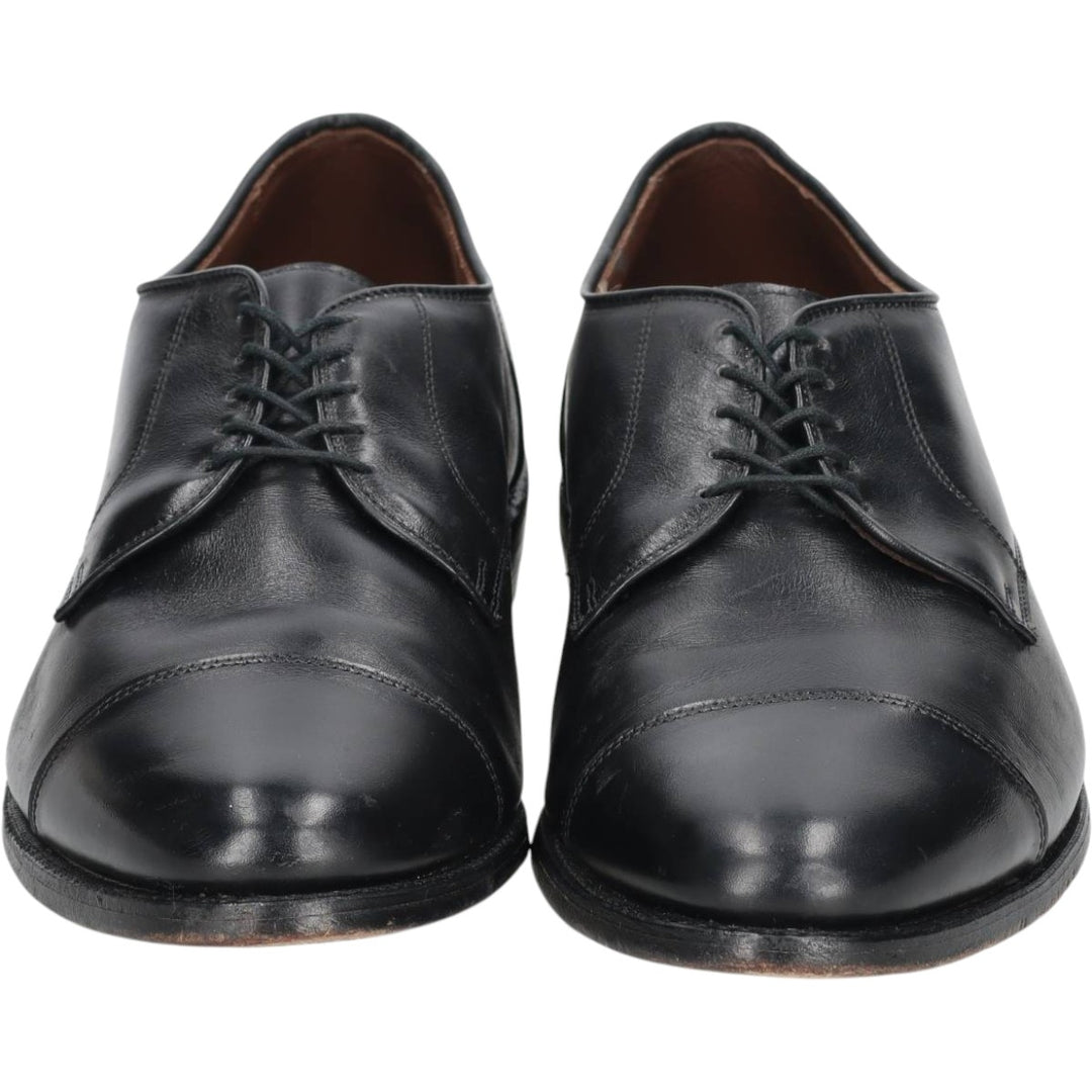 Allen Edmonds Margate plain straight-tip shoes, made in the USA, size 10 EEE Men's 28.0cm unclear black type Vintage Second Hand