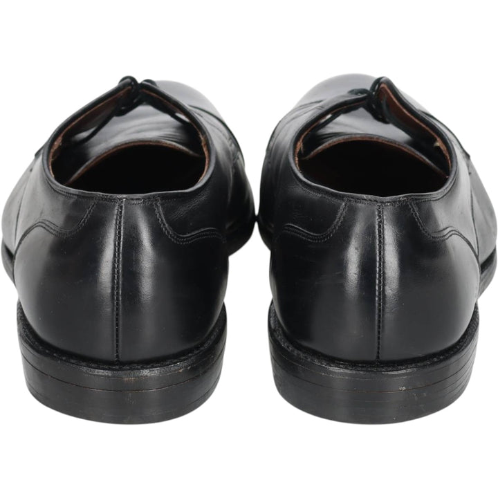 Allen Edmonds Margate plain straight-tip shoes, made in the USA, size 10 EEE Men's 28.0cm unclear black type Vintage Second Hand