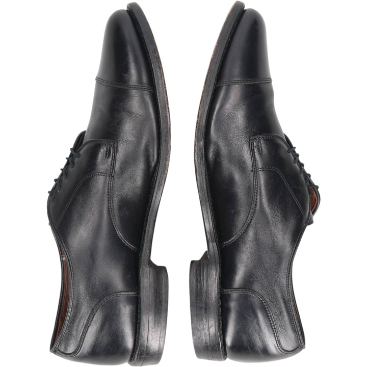 Allen Edmonds Margate plain straight-tip shoes, made in the USA, size 10 EEE Men's 28.0cm unclear black type Vintage Second Hand
