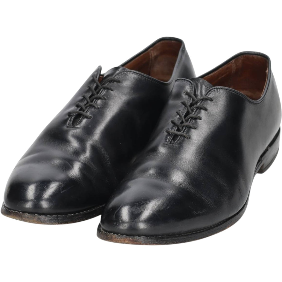 Allen Edmonds Dover plain toe shoes, made in the USA, size 9 1/2 Men's 27.5cm unclear black type Vintage Second Hand