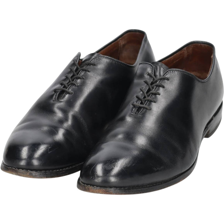 Allen Edmonds Dover plain toe shoes, made in the USA, size 9 1/2 Men's 27.5cm unclear black type Vintage Second Hand