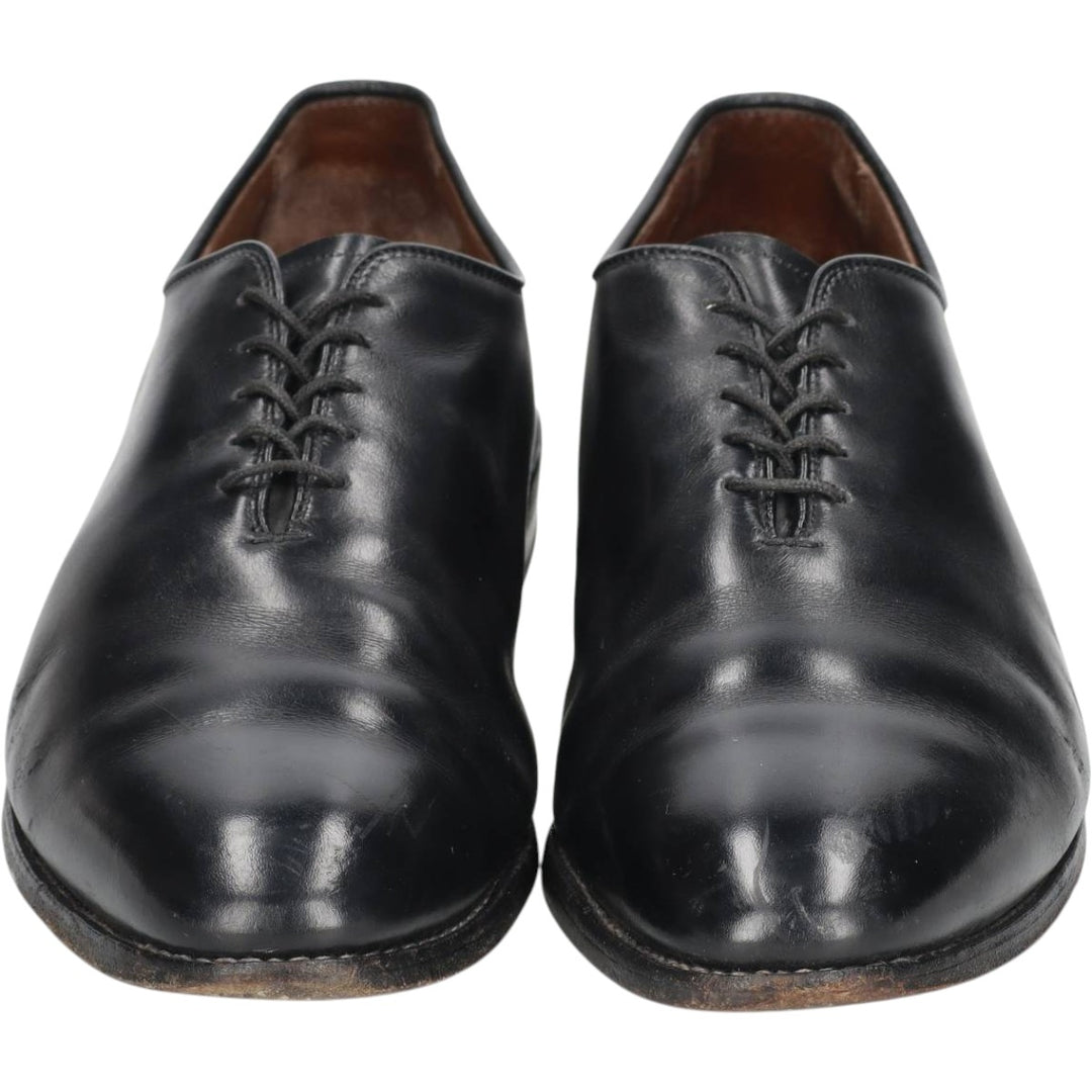 Allen Edmonds Dover plain toe shoes, made in the USA, size 9 1/2 Men's 27.5cm unclear black type Vintage Second Hand