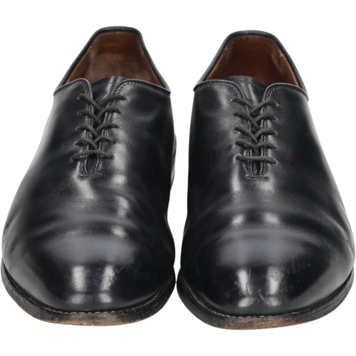 Allen Edmonds Dover plain toe shoes, made in the USA, size 9 1/2 Men's 27.5cm unclear black type Vintage Second Hand