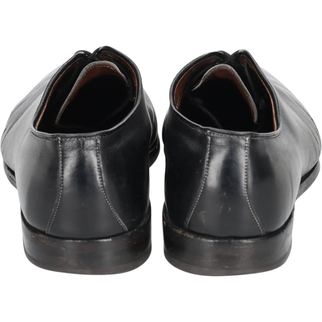 Allen Edmonds Dover plain toe shoes, made in the USA, size 9 1/2 Men's 27.5cm unclear black type Vintage Second Hand