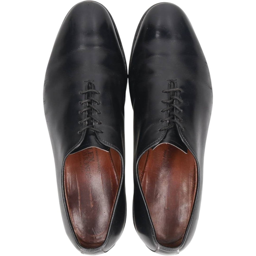 Allen Edmonds Dover plain toe shoes, made in the USA, size 9 1/2 Men's 27.5cm unclear black type Vintage Second Hand