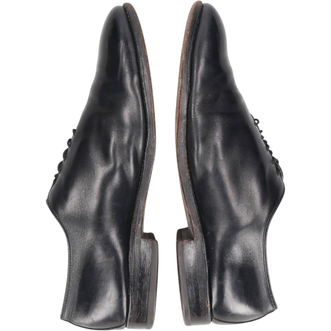 Allen Edmonds Dover plain toe shoes, made in the USA, size 9 1/2 Men's 27.5cm unclear black type Vintage Second Hand