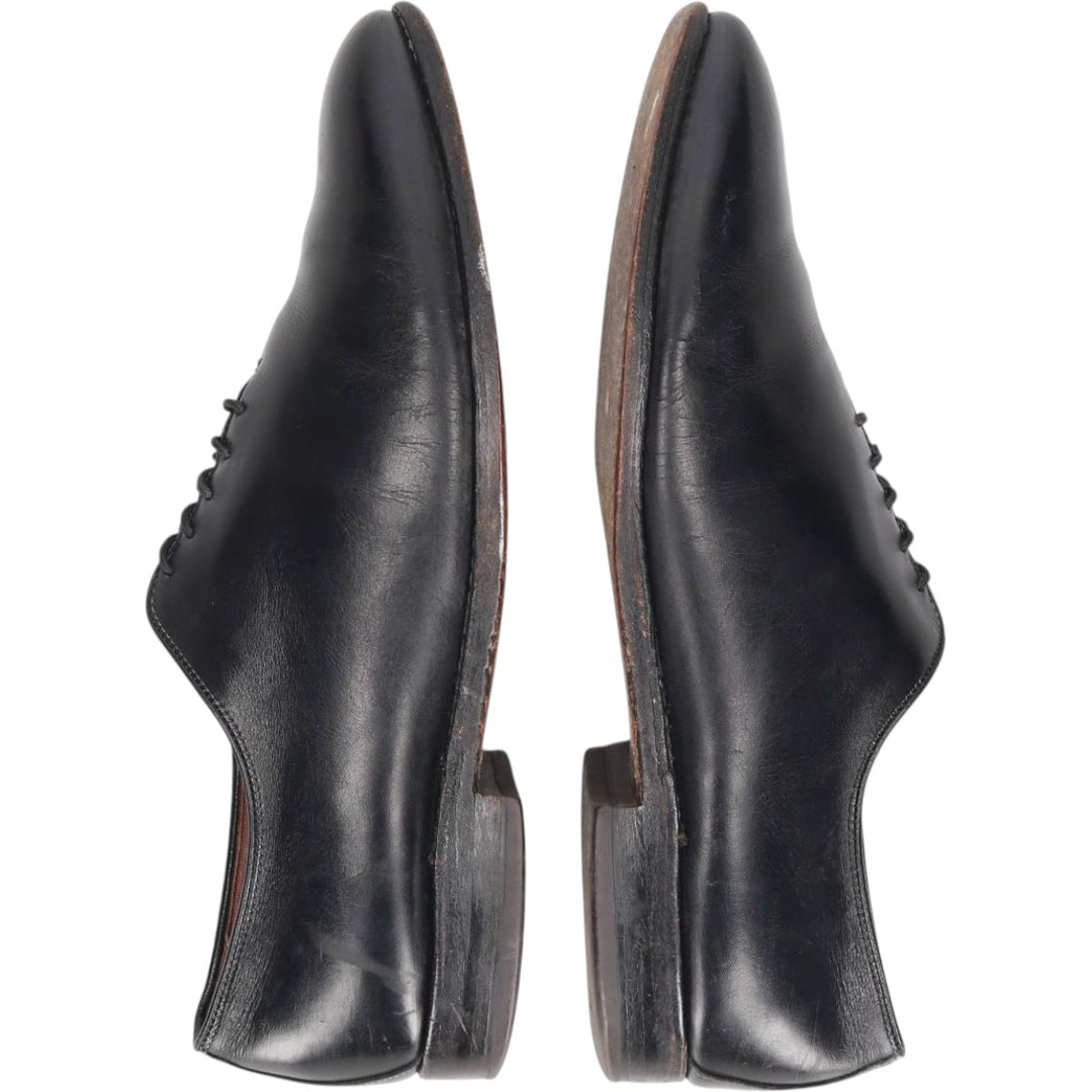 Allen Edmonds Dover plain toe shoes, made in the USA, size 9 1/2 Men's 27.5cm unclear black type Vintage Second Hand