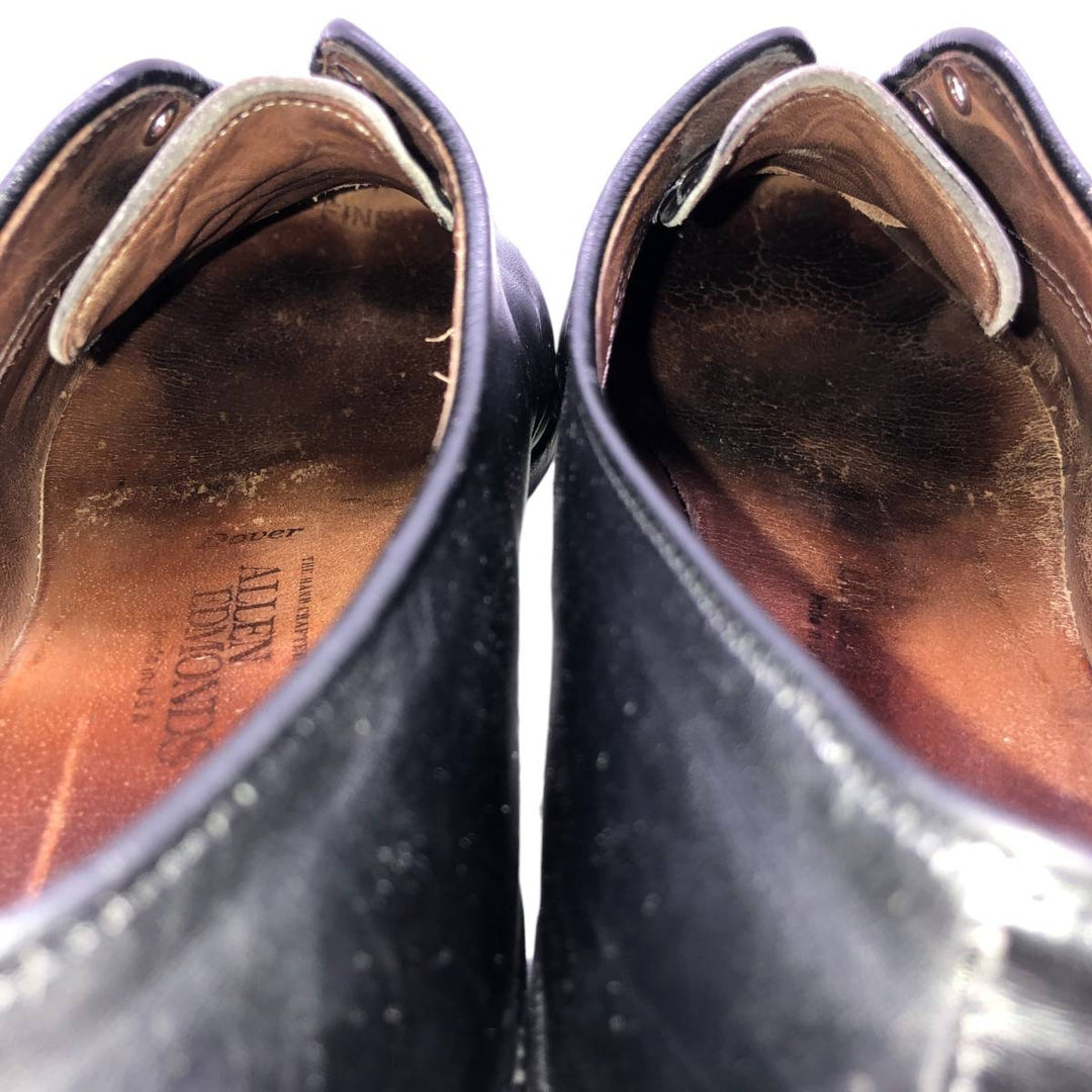 Allen Edmonds Dover plain toe shoes, made in the USA, size 9 1/2 Men's 27.5cm unclear black type Vintage Second Hand