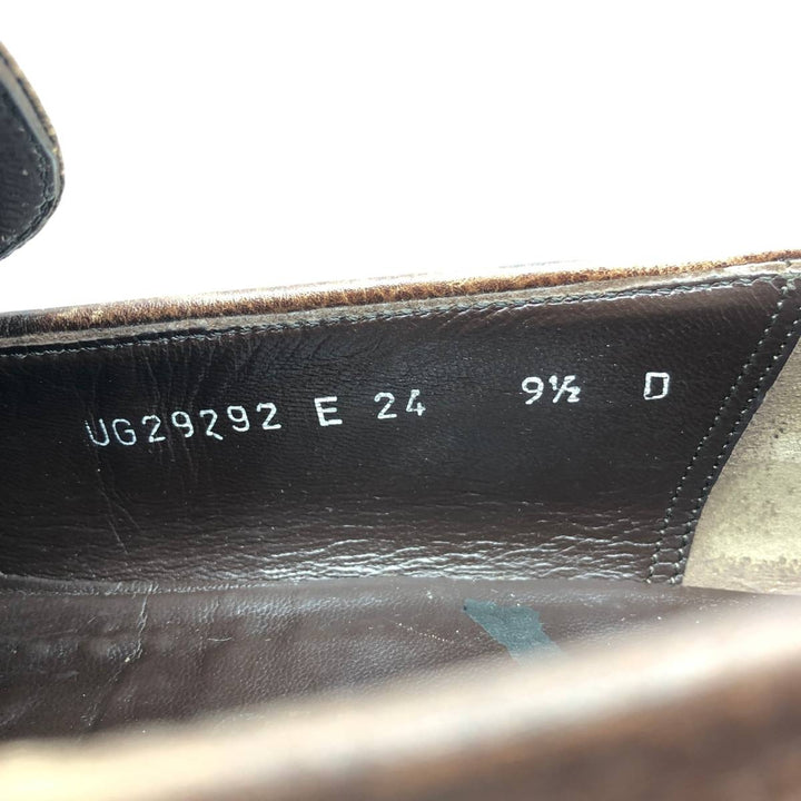 Salvatore Ferragamo bit loafers, made in Italy, size 9 1/2D Men's 27.5cm unclear brown type Vintage Second Hand