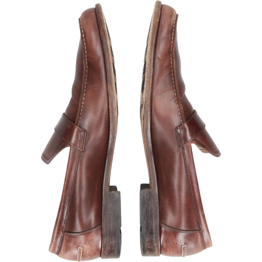 Salvatore Ferragamo loafers, made in Italy. Men's 28.0cm unclear brown type Vintage Second Hand