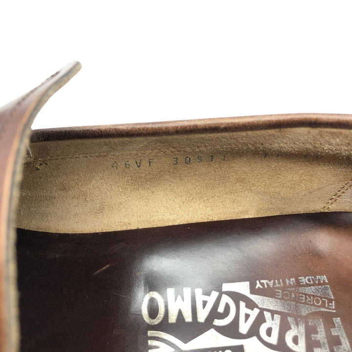 Salvatore Ferragamo loafers, made in Italy. Men's 28.0cm unclear brown type Vintage Second Hand