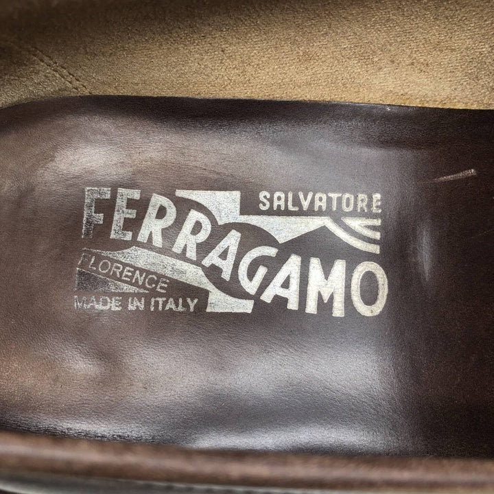 Salvatore Ferragamo loafers, made in Italy. Men's 28.0cm unclear brown type Vintage Second Hand