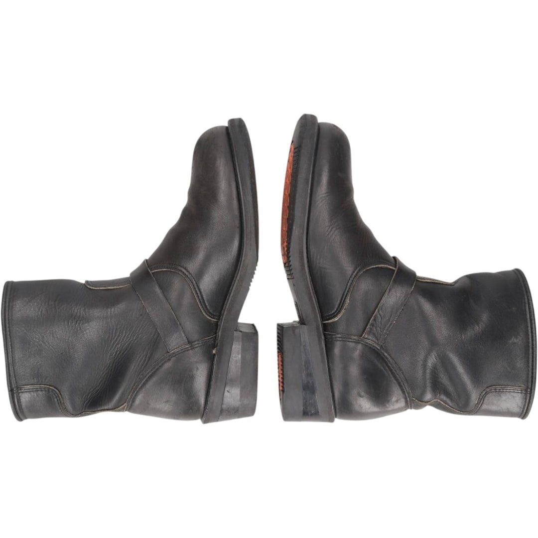 Double-H Boots Engineer Boots Men's 26.5cm unclear black type Vintage Second Hand