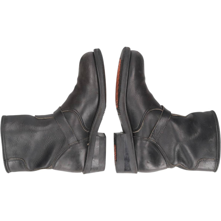 Double-H Boots Engineer Boots Men's 26.5cm unclear black type Vintage Second Hand