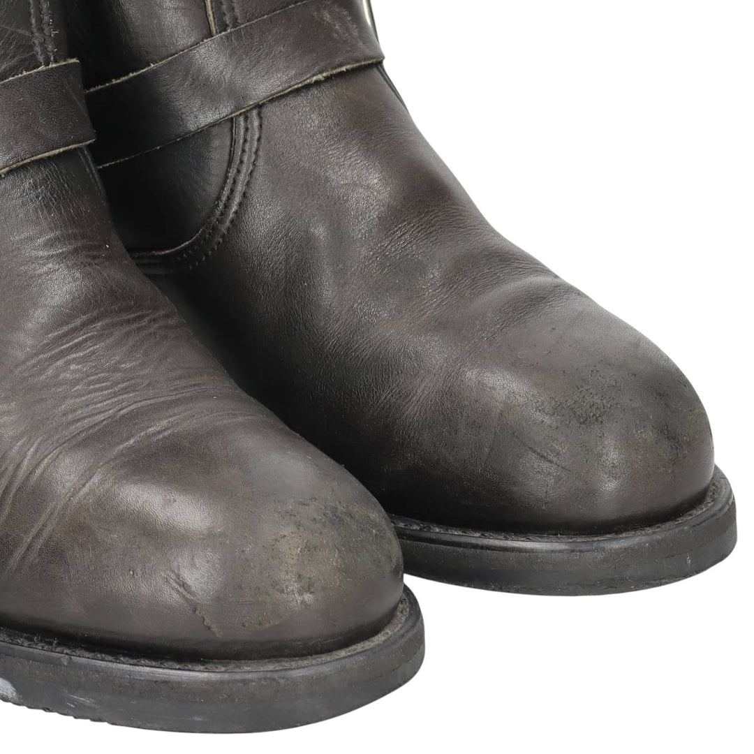 Double-H Boots Engineer Boots Men's 26.5cm unclear black type Vintage Second Hand
