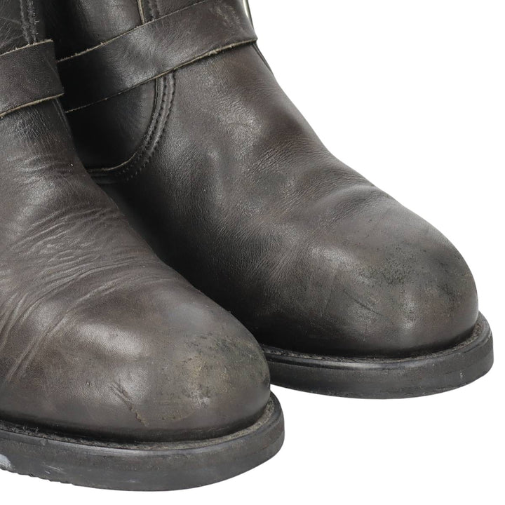 Double-H Boots Engineer Boots Men's 26.5cm unclear black type Vintage Second Hand