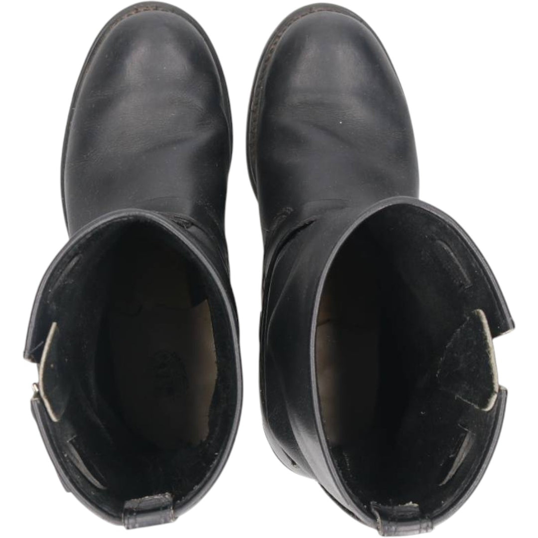Engineer boots size 9D Men's 26.0cm unclear black type Vintage Second Hand