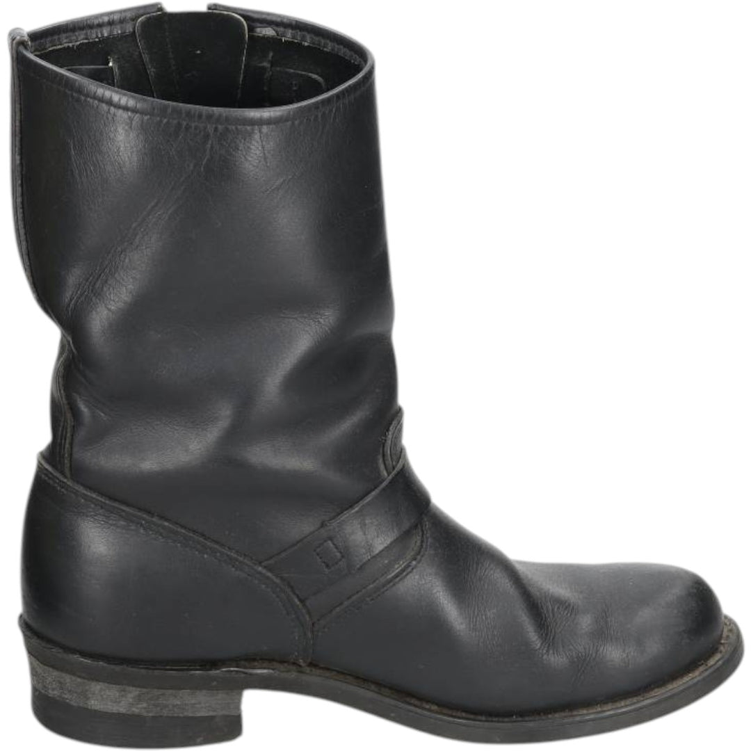 Engineer boots size 9D Men's 26.0cm unclear black type Vintage Second Hand