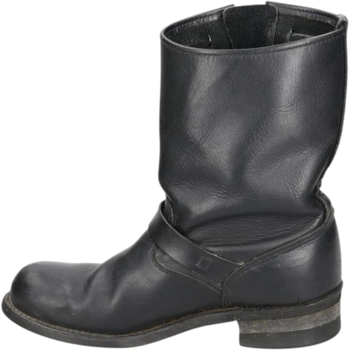 Engineer boots size 9D Men's 26.0cm unclear black type Vintage Second Hand