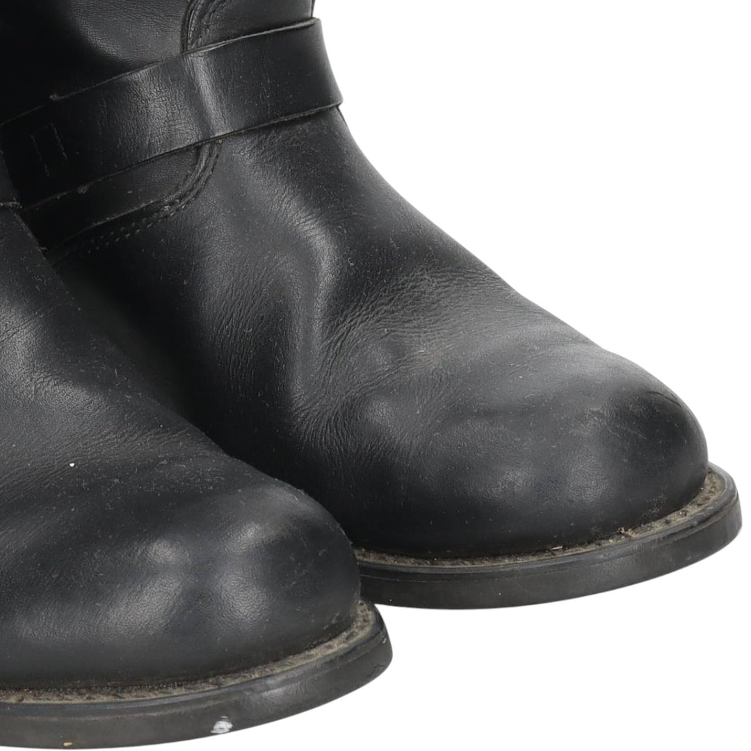 Engineer boots size 9D Men's 26.0cm unclear black type Vintage Second Hand