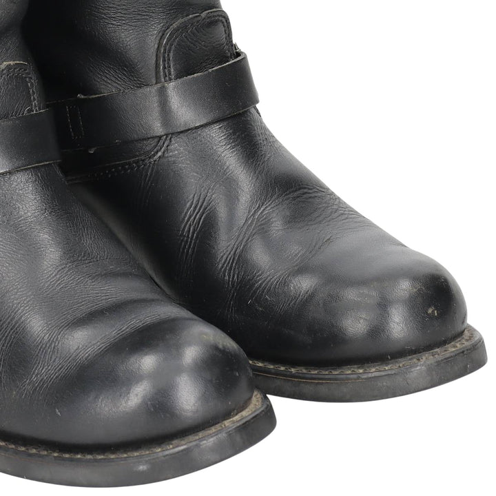 FRYE Engineer Boots 10D Men's 28.0cm genuine leather black type Vintage Second Hand