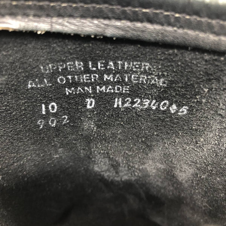 FRYE Engineer Boots 10D Men's 28.0cm genuine leather black type Vintage Second Hand