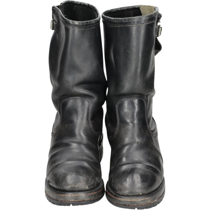 Georgia Boot Engineer Boots Men's 26.5cm unclear black type Vintage Second Hand