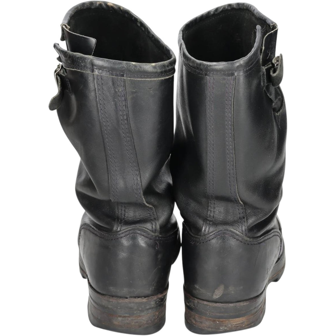 Georgia Boot Engineer Boots Men's 26.5cm unclear black type Vintage Second Hand