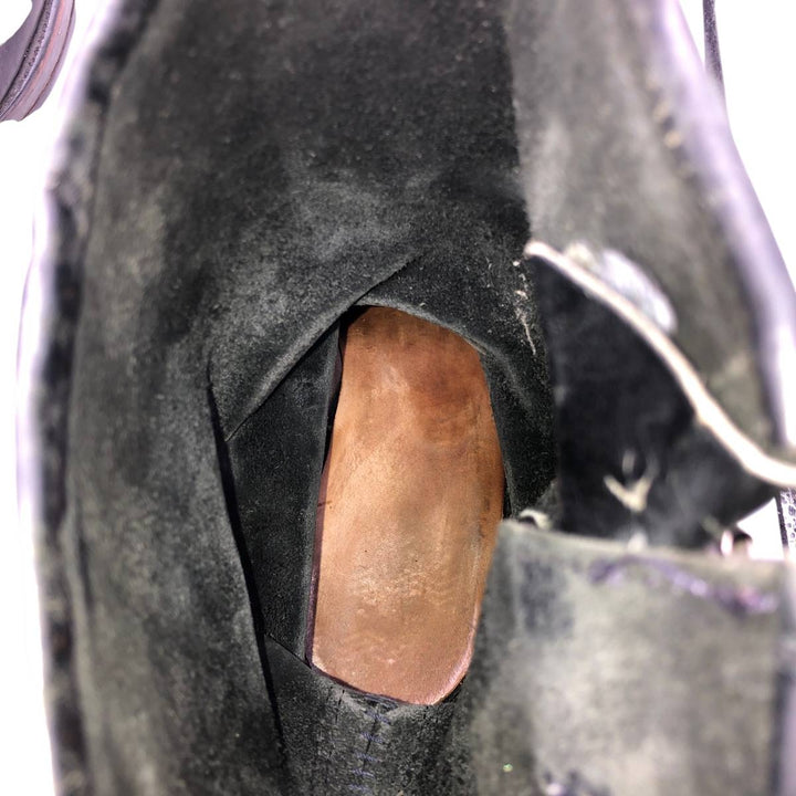 Georgia Boot Engineer Boots Men's 26.5cm unclear black type Vintage Second Hand