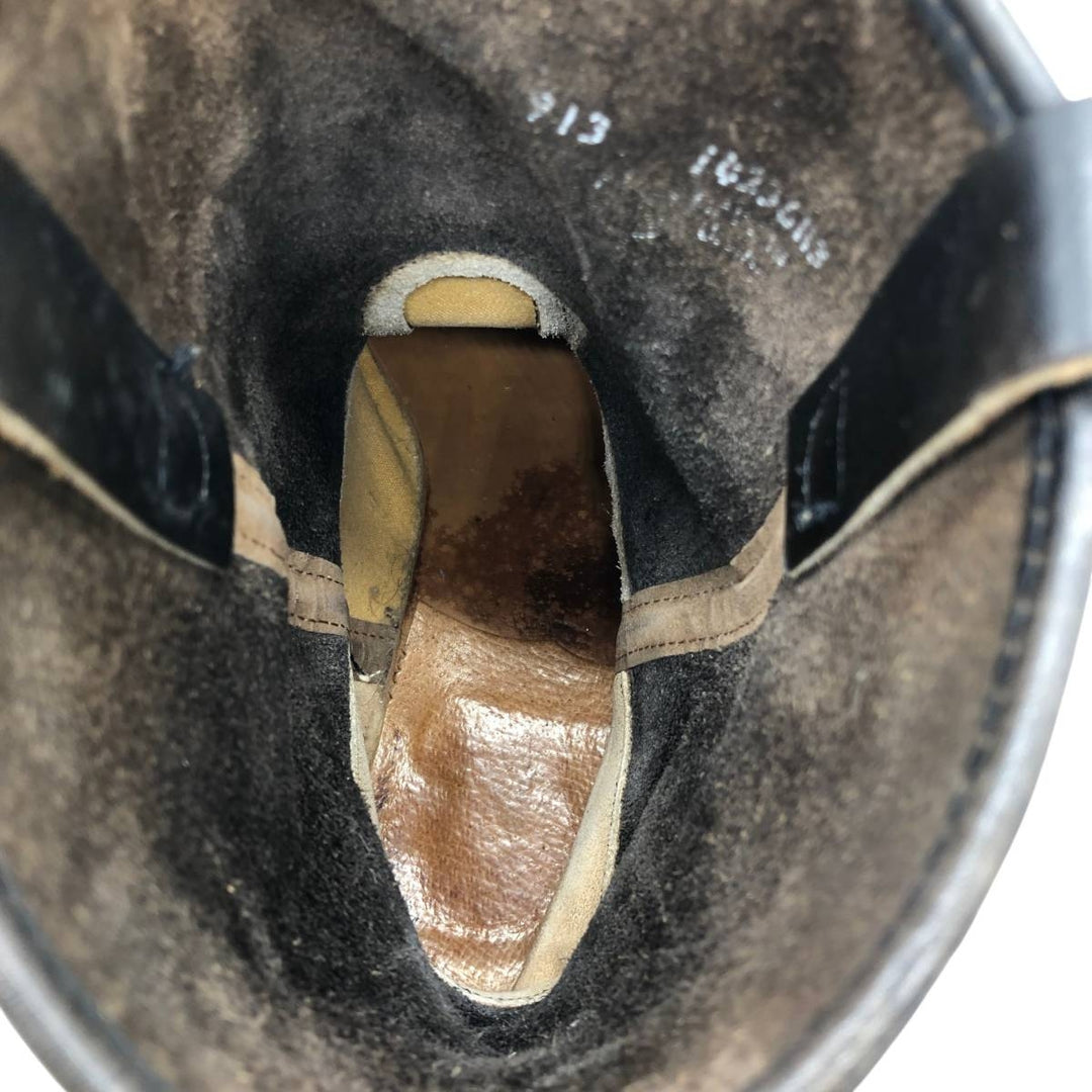 Mason Western Roper Boots, Made in USA, Size 10 1/2D Men's 28.5cm unclear black type Vintage Second Hand