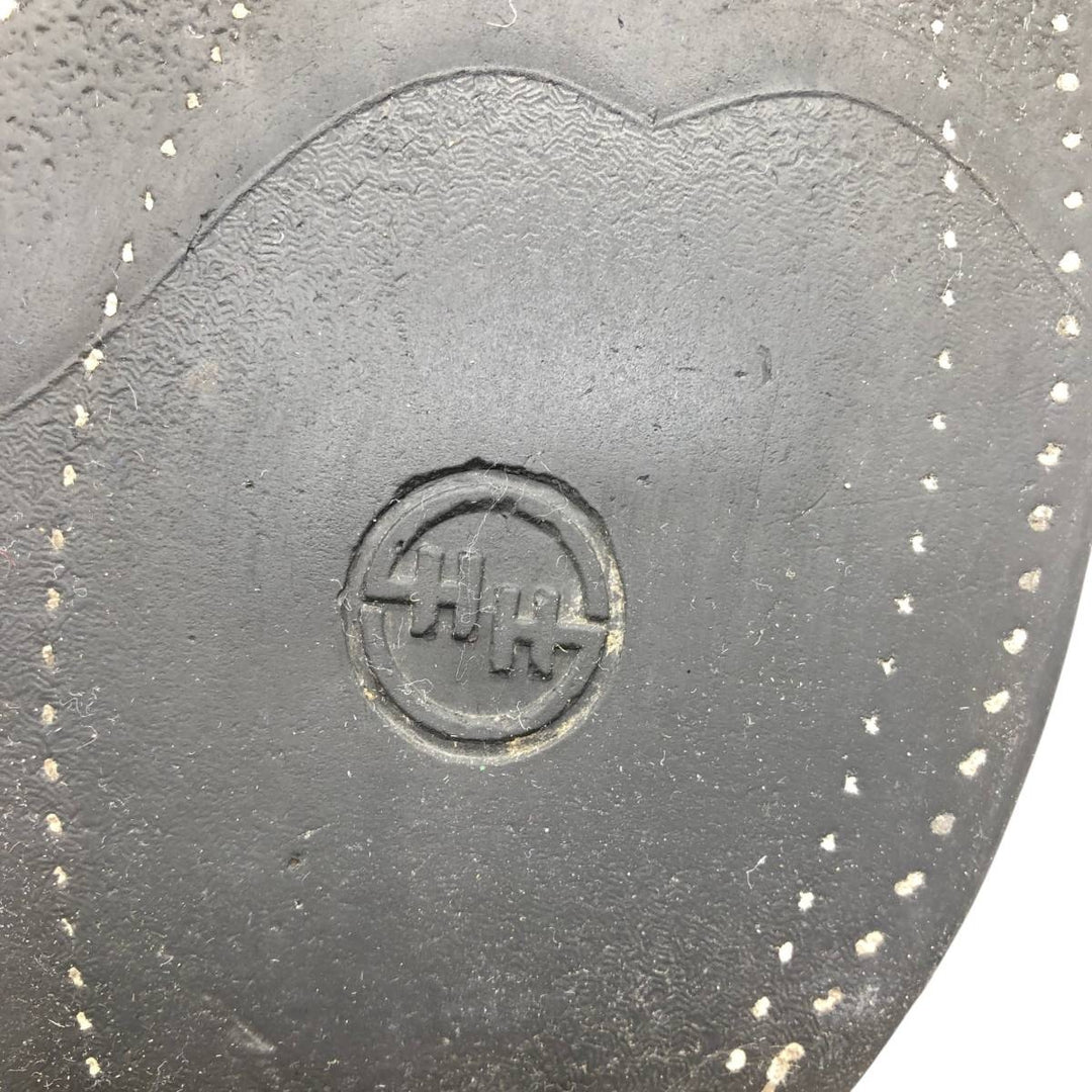 Civilian-made HH BRAND steel-toe straight-tip combat boots, made in the USA, size 10 1/2 E (equivalent to men's 11.2"), vintage style /saa016050 Men's 28.5cm unclear black type Vintage Second Hand