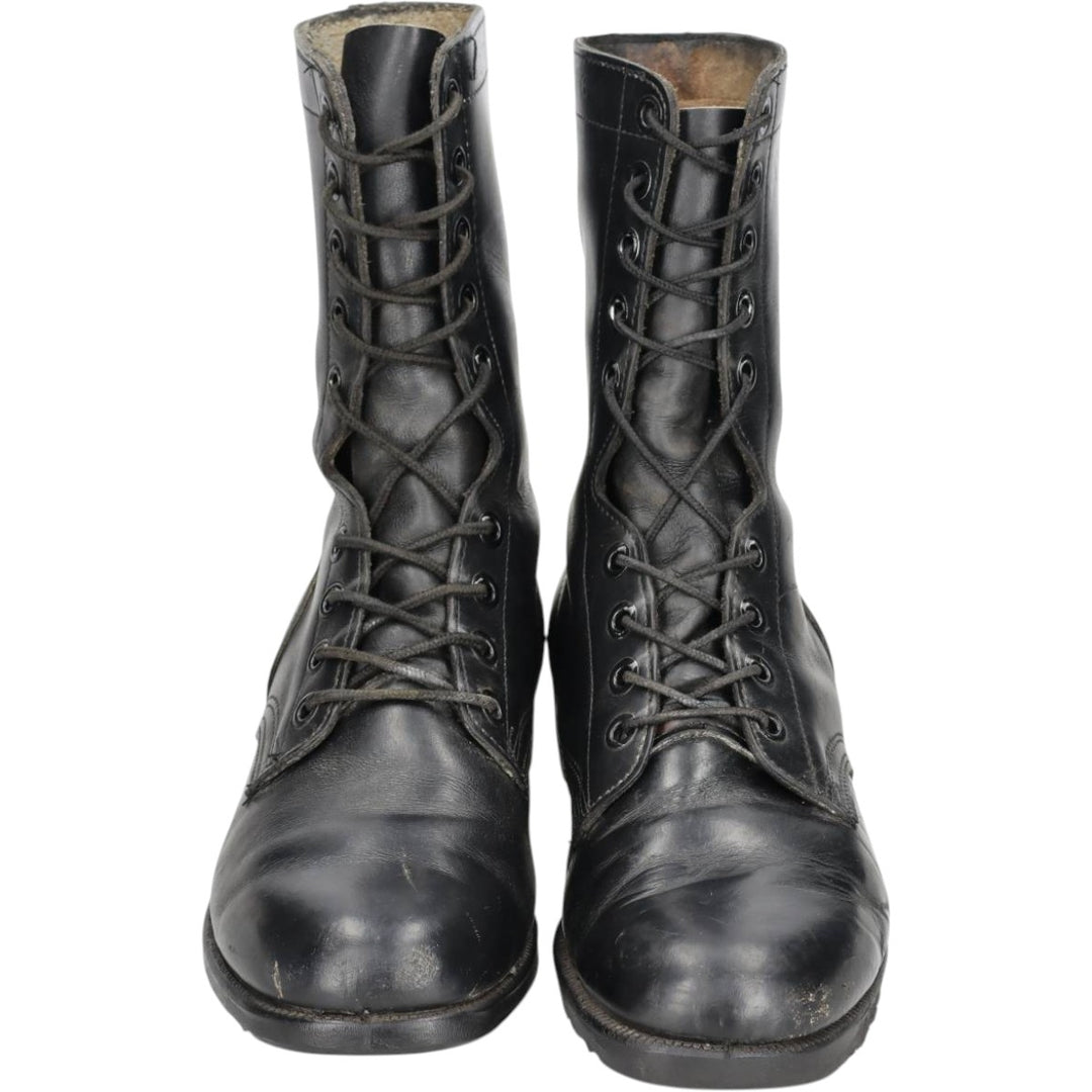 1980s US Military Steel Toe Combat Boots, Size 10R (Men's 11"), Vintage /saa016051 Men's 28.0cm unclear black type Vintage Second Hand