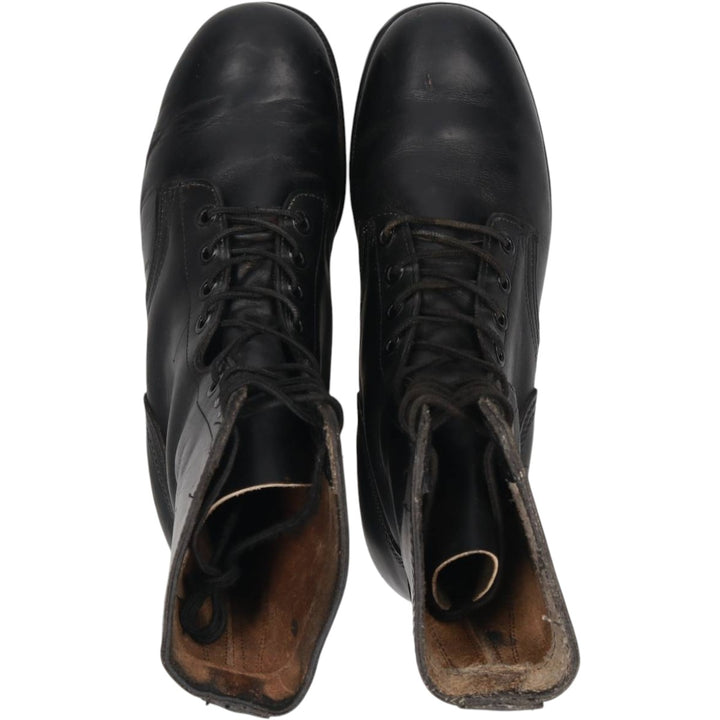1980s US Military Steel Toe Combat Boots, Size 10R (Men's 11"), Vintage /saa016051 Men's 28.0cm unclear black type Vintage Second Hand
