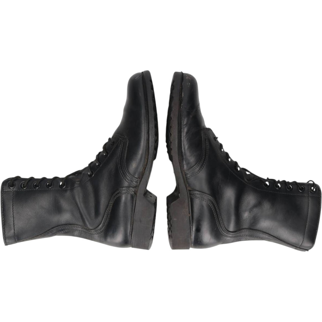 1980s US Military Steel Toe Combat Boots, Size 10R (Men's 11"), Vintage /saa016051 Men's 28.0cm unclear black type Vintage Second Hand