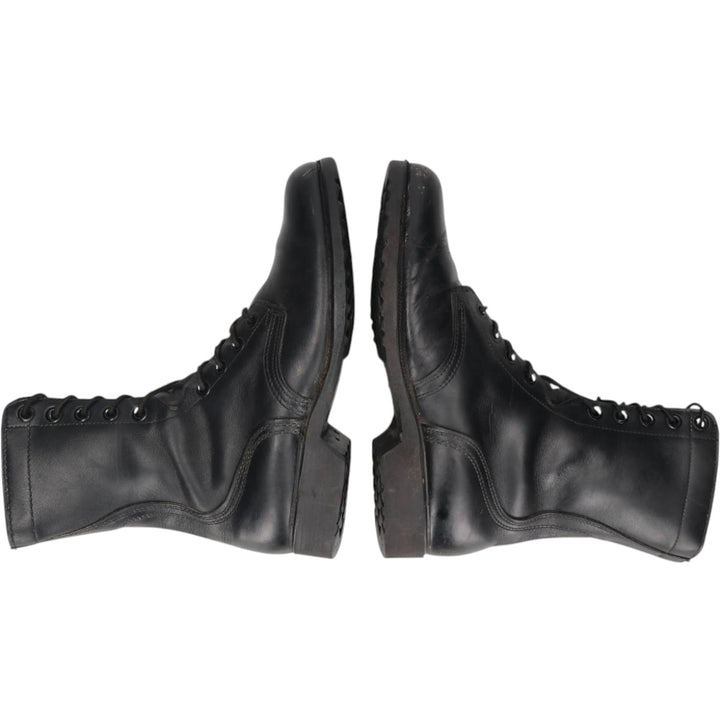 1980s US Military Steel Toe Combat Boots, Size 10R (Men's 11"), Vintage /saa016051 Men's 28.0cm unclear black type Vintage Second Hand