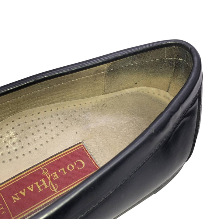 Cole Haan quilted monk strap shoes for men, size 10.6 inches (approx.) /saa016053 Men's 27.0cm unclear black type Vintage Second Hand