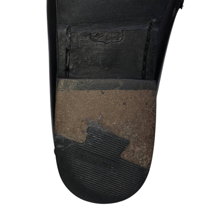 Cole Haan quilted monk strap shoes for men, size 10.6 inches (approx.) /saa016053 Men's 27.0cm unclear black type Vintage Second Hand