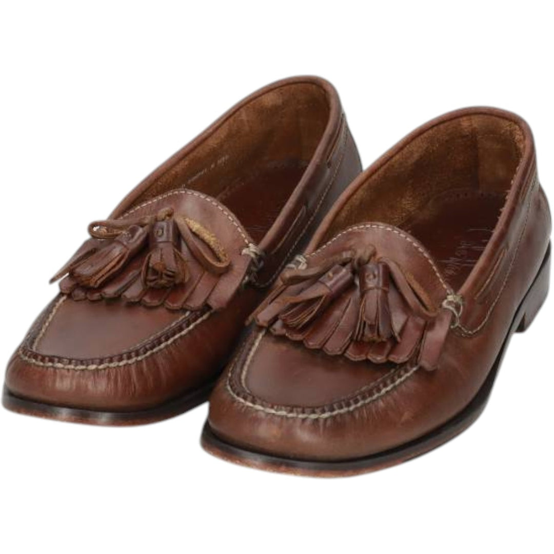 Cole Haan quilted tassel loafers, men's size 10.8" (approx.) /saa016055 Men's 27.5cm unclear brown type Vintage Second Hand