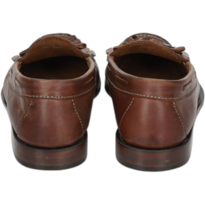 Cole Haan quilted tassel loafers, men's size 10.8" (approx.) /saa016055 Men's 27.5cm unclear brown type Vintage Second Hand