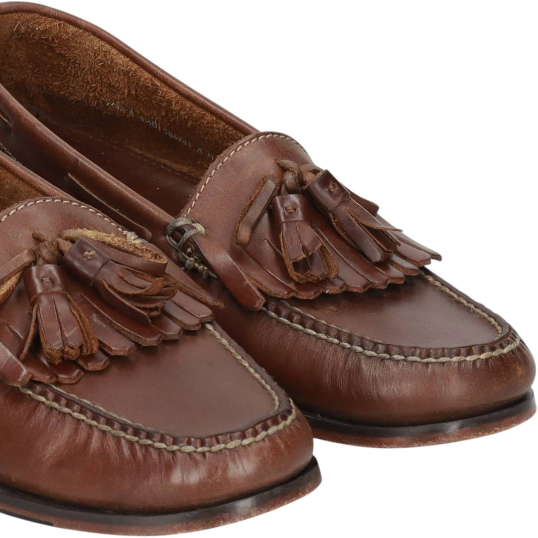 Cole Haan quilted tassel loafers, men's size 10.8" (approx.) /saa016055 Men's 27.5cm unclear brown type Vintage Second Hand