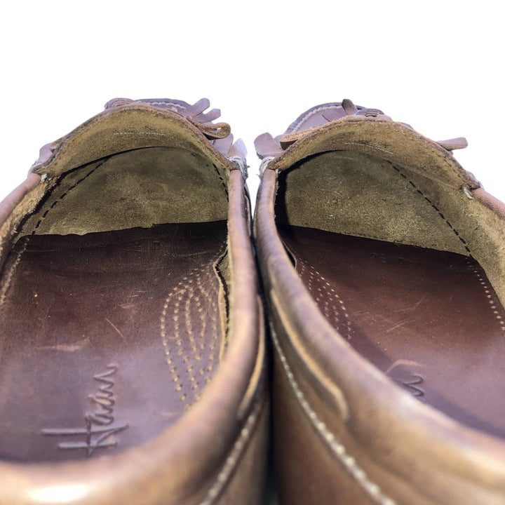 Cole Haan quilted tassel loafers, men's size 10.8" (approx.) /saa016055 Men's 27.5cm unclear brown type Vintage Second Hand