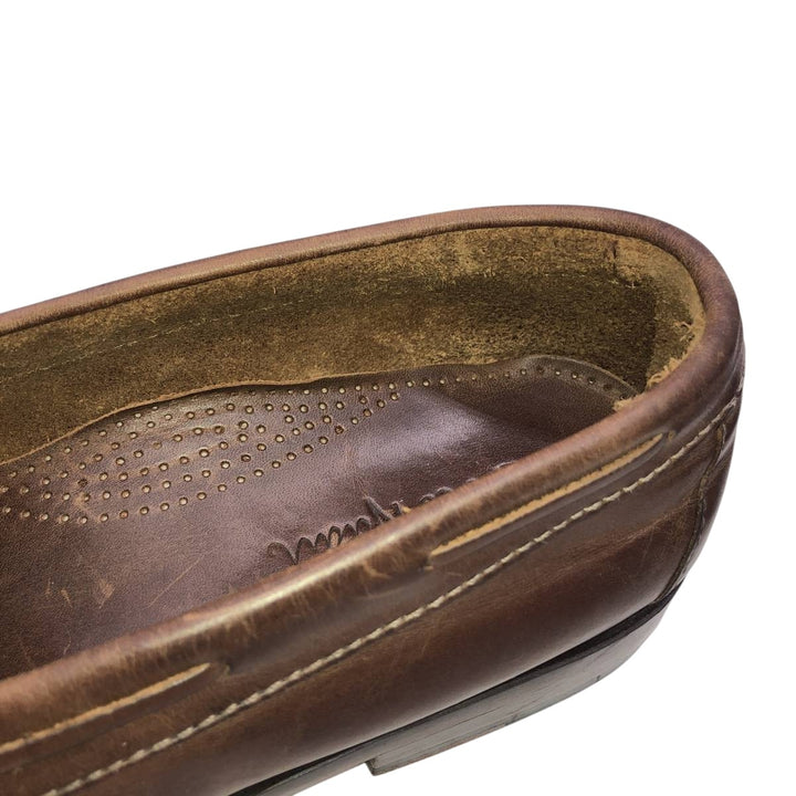 Cole Haan quilted tassel loafers, men's size 10.8" (approx.) /saa016055 Men's 27.5cm unclear brown type Vintage Second Hand