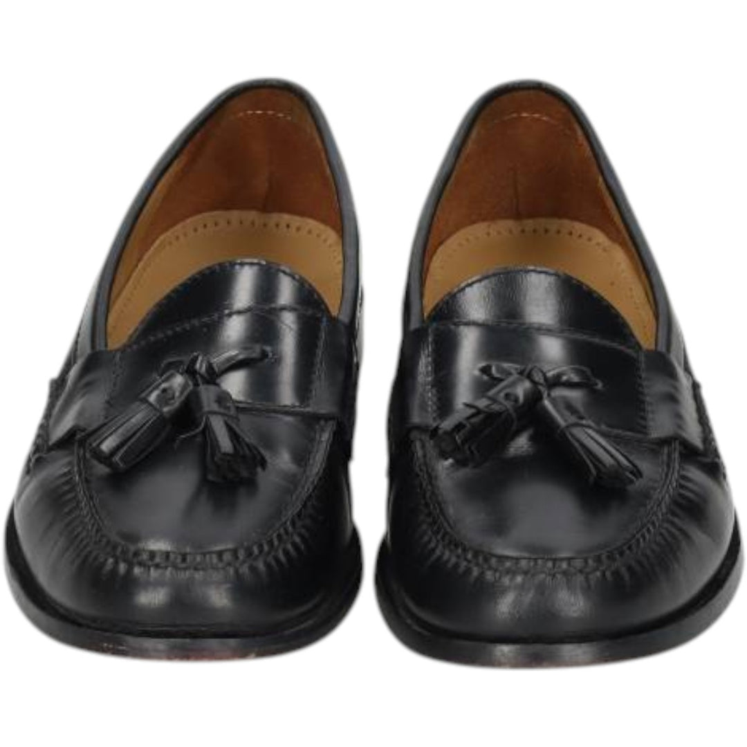 Cole Haan tassel loafers Men's 27.5cm unclear black type Vintage Second Hand